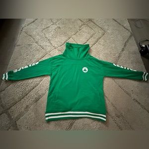 NBA Celtics Turtleneck Men’s Large Green & White